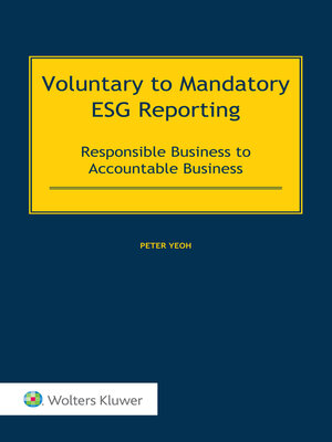 cover image of Voluntary to Mandatory ESG Reporting